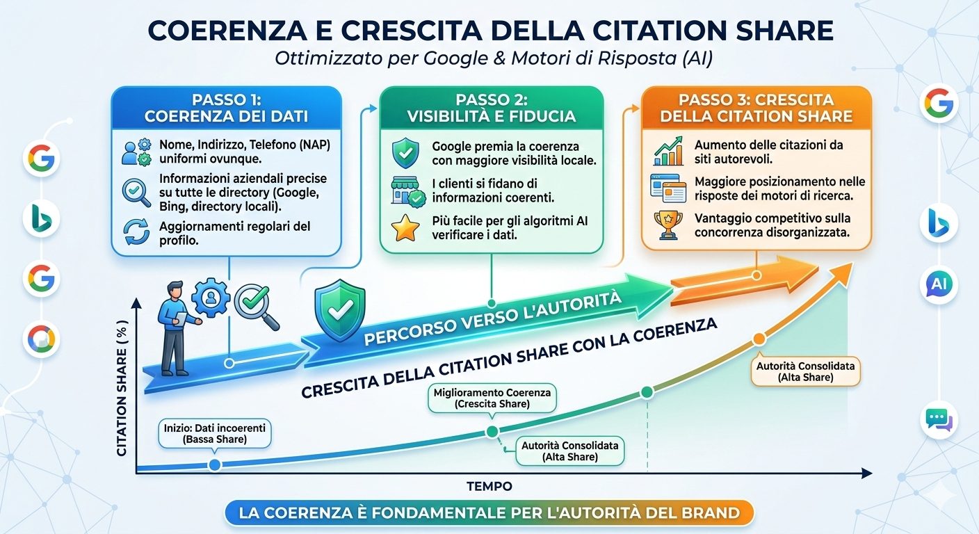 Citation Share cresce grazie alla coerenza | Giacinto Elia