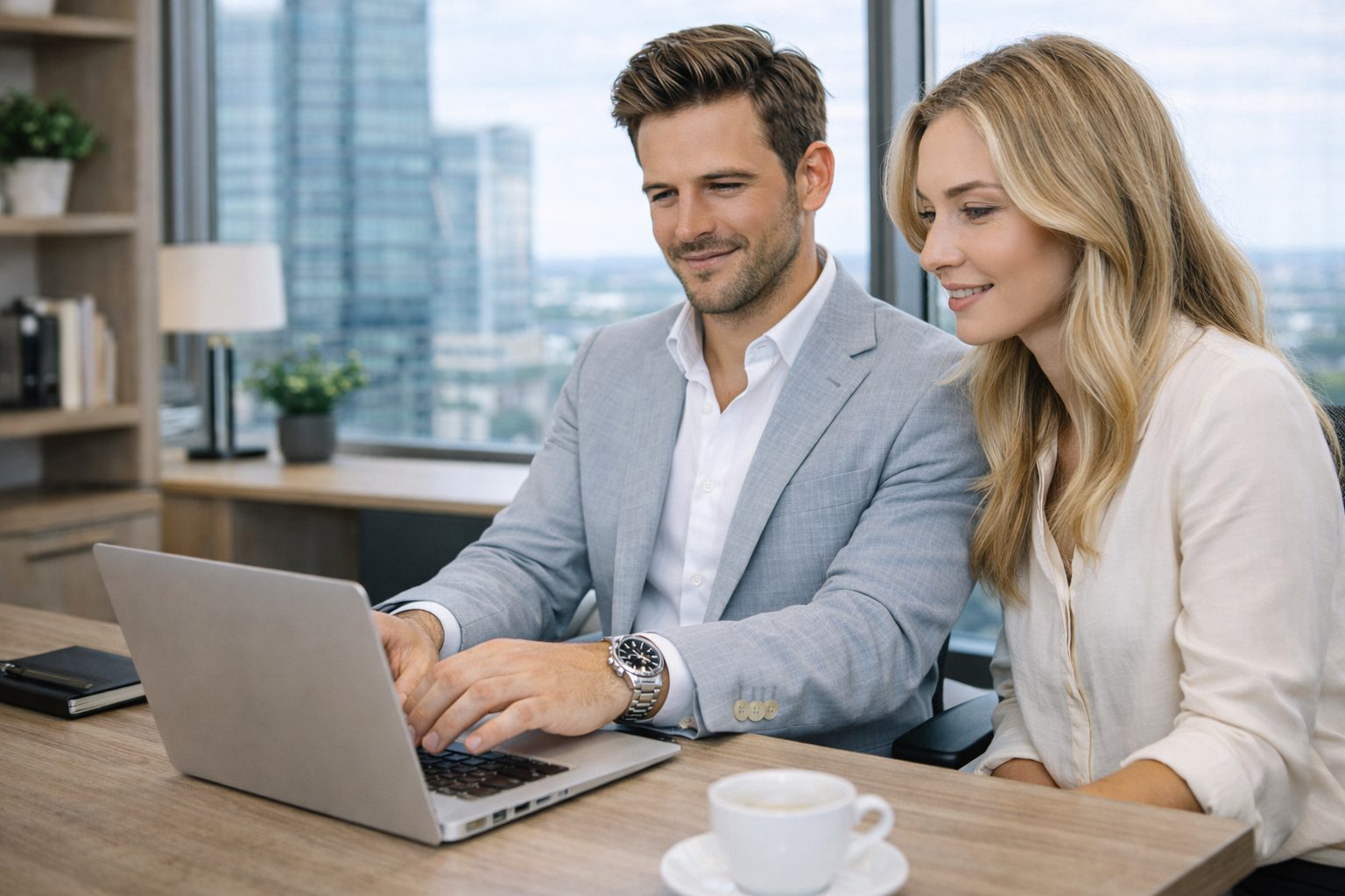 Come ottimizzare un blog post per utenti e AI Collaborazione in ufficio moderno