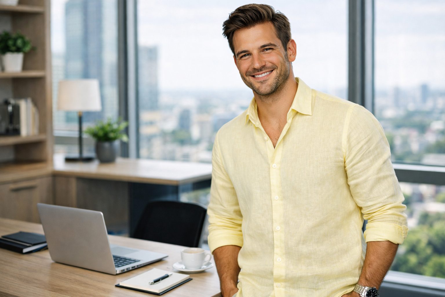 Uomo in ufficio che analizza i flussi informativi per la SEO nei motori di risposta | Giacinto Elia