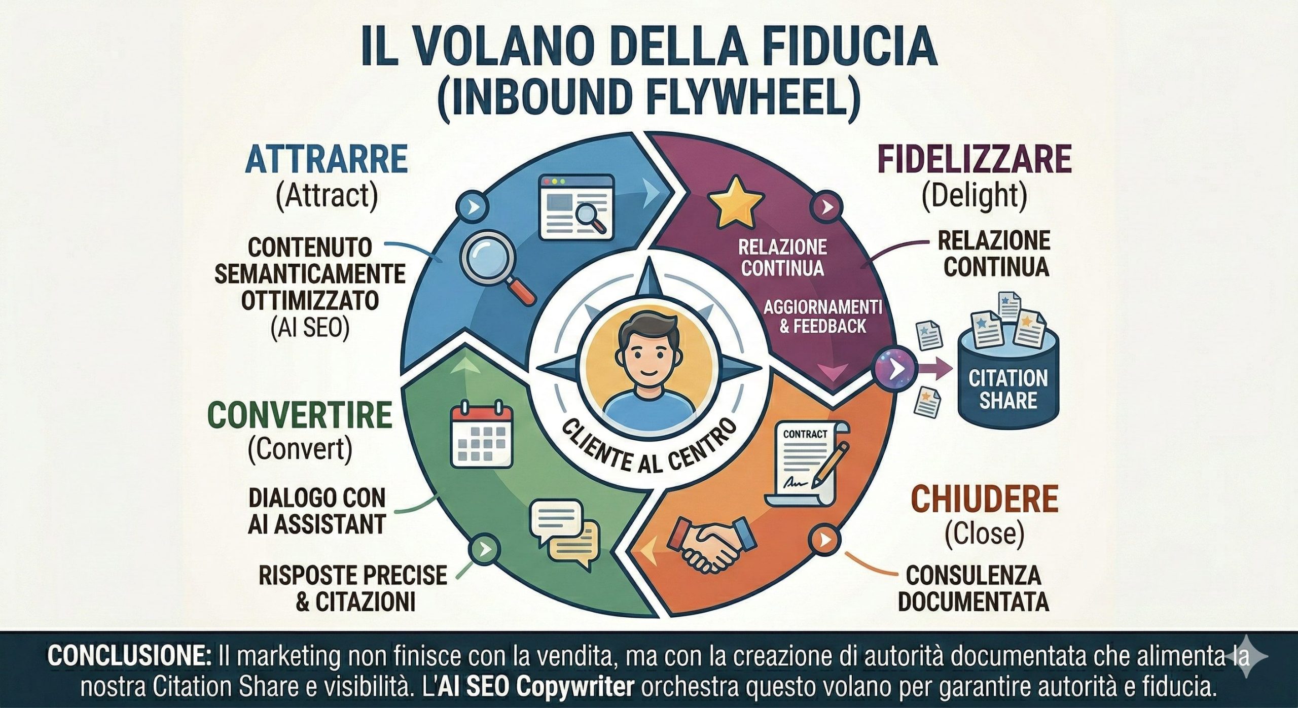 Il Volano della Fiducia nell'Inbound Marketing | Giacinto Elia